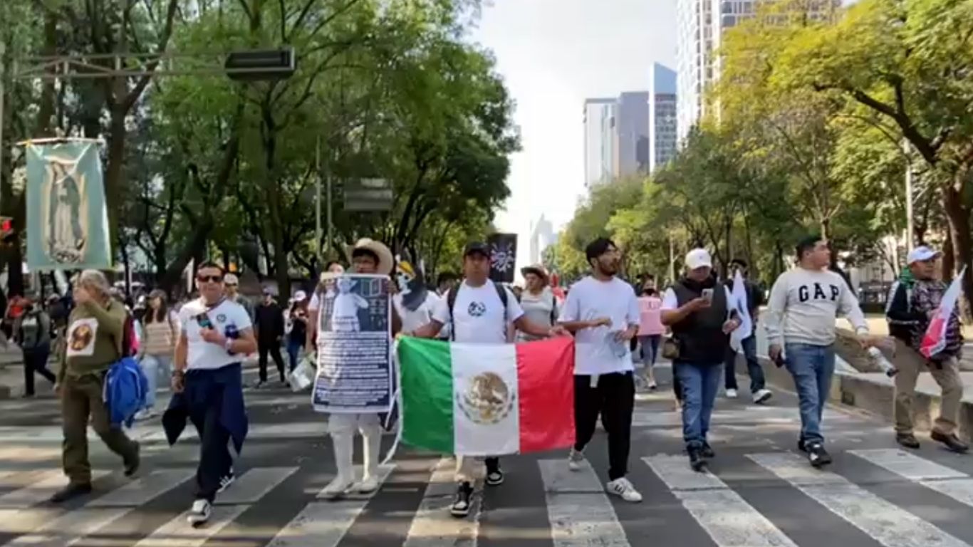Jóvenes de la Generación Z exigen paz y justicia 