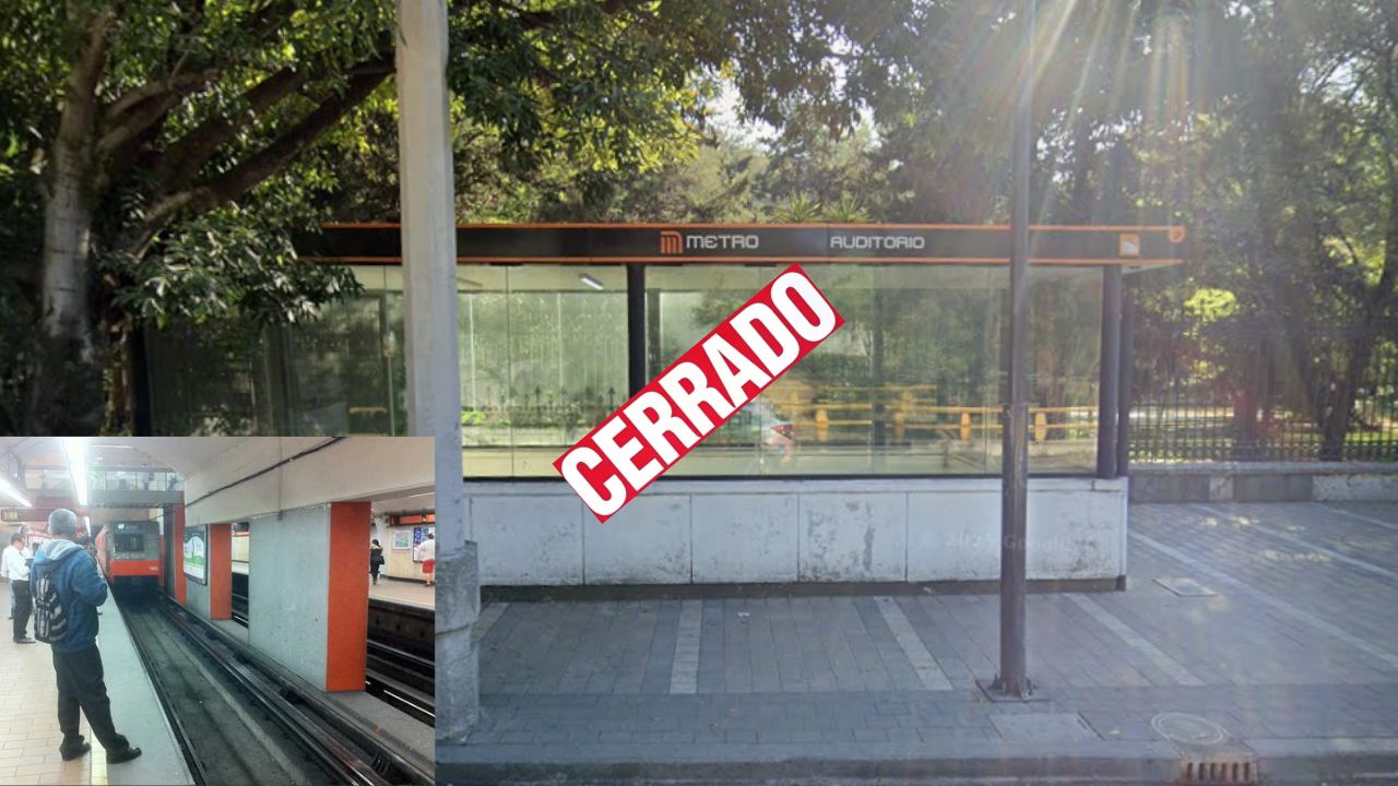 Cerrada hasta nuevo aviso la estación Auditorio de la L7 del Metro