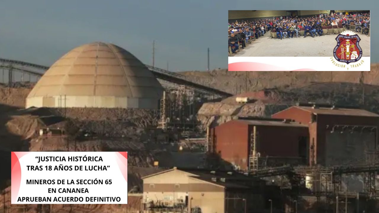 Levantan huelga en la mina de Cananea tras 18 años