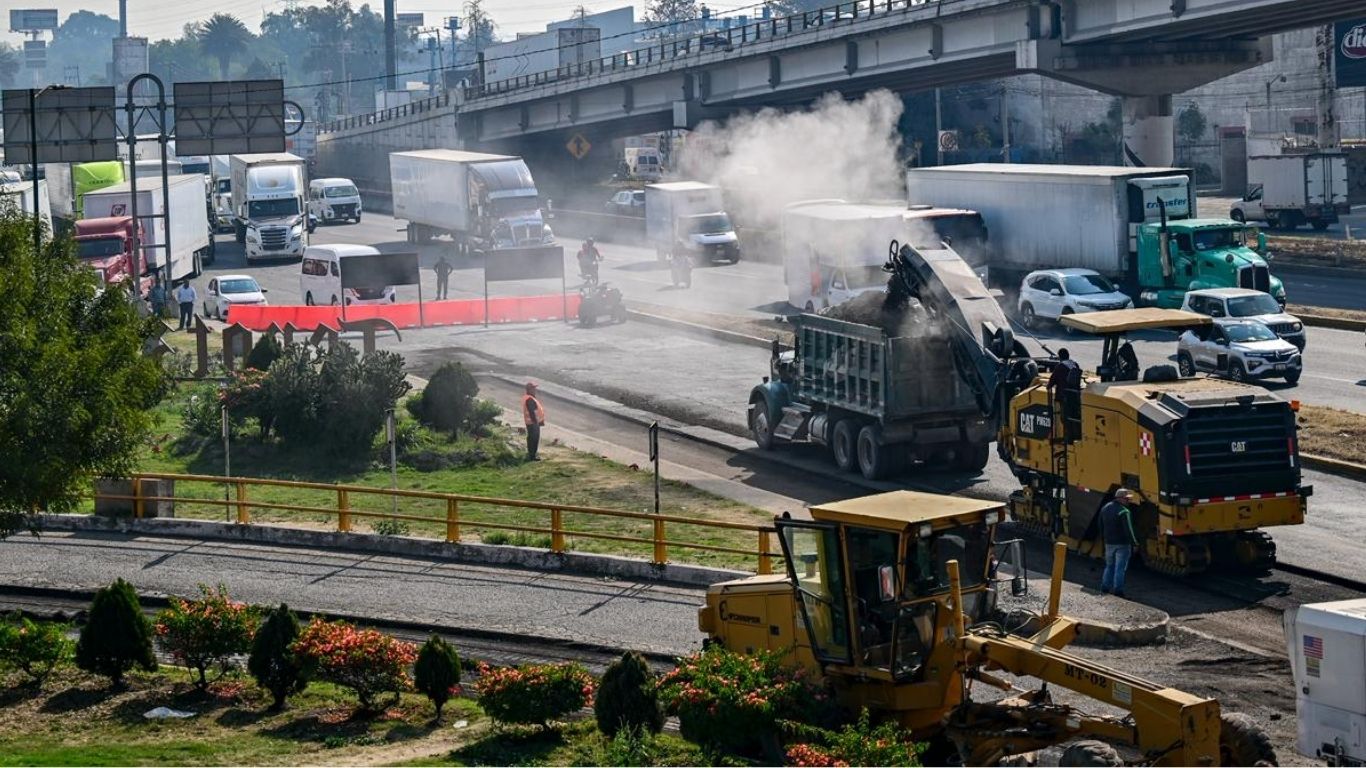 Aceleran trabajos en Periférico Norte