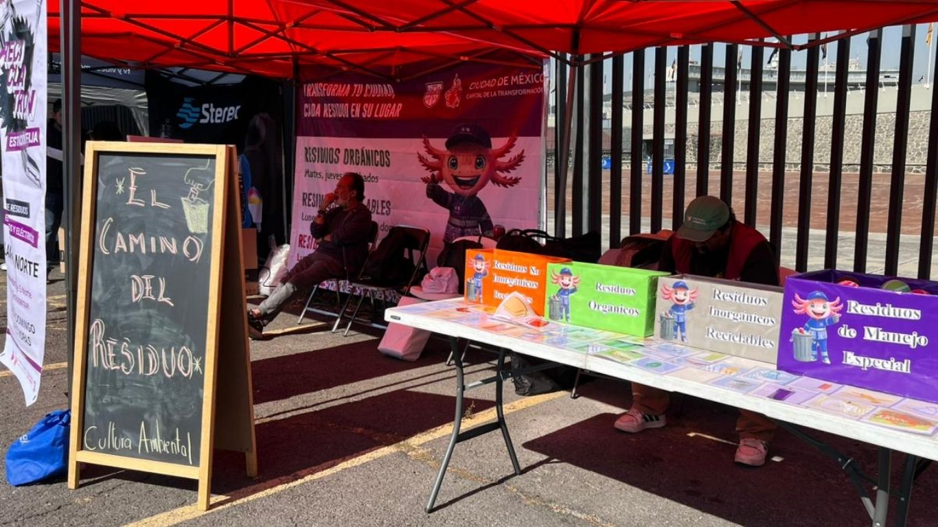 ¡Mega Reciclatrón rompe récord en acopio de residuos! 