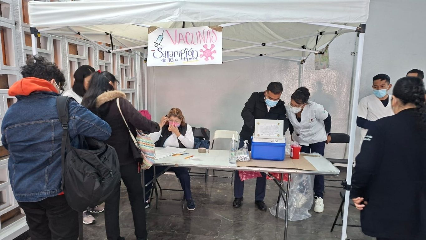 Metro apoyará vacunación preventiva contra sarampión