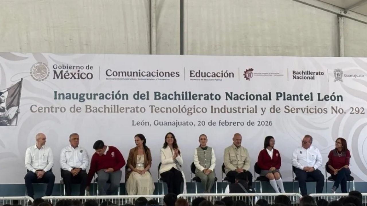 Inauguran CBTIS 292 en León para ampliar oferta técnica
