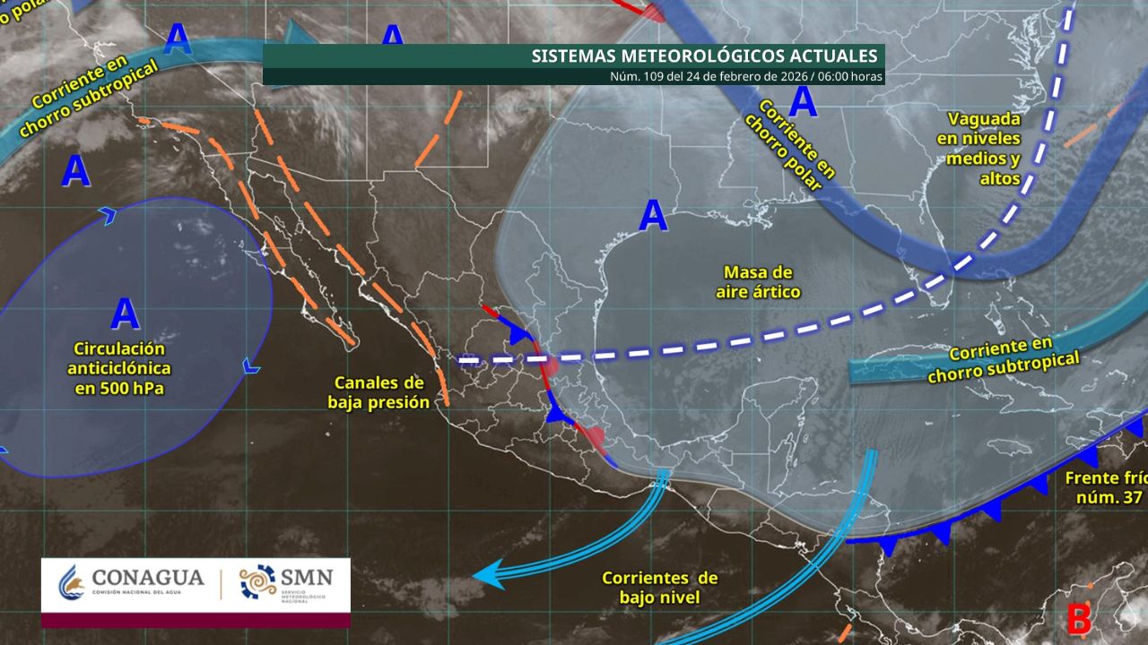 Abríguese, persistirá el frío en México  