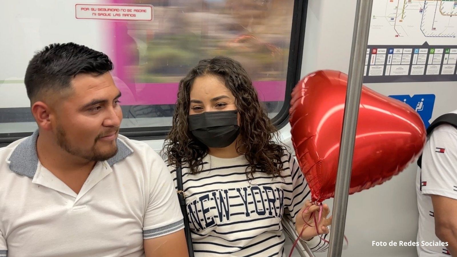 Este 14 de febrero no ingreses con globos metálicos al Metro