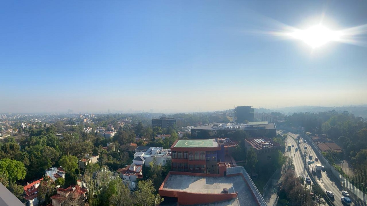 Mala calidad del aire en varias zonas del Valle de México