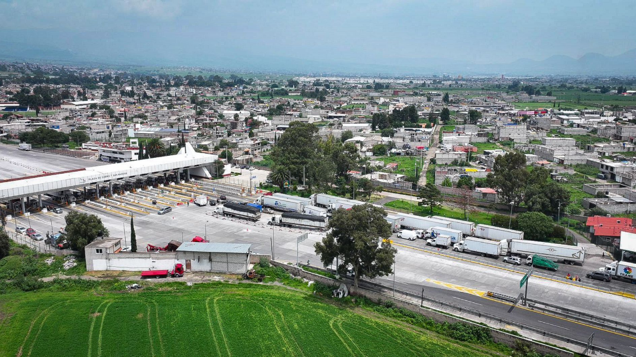 ¡Atención automovilistas! Hay desvíos parciales en la México-Puebla