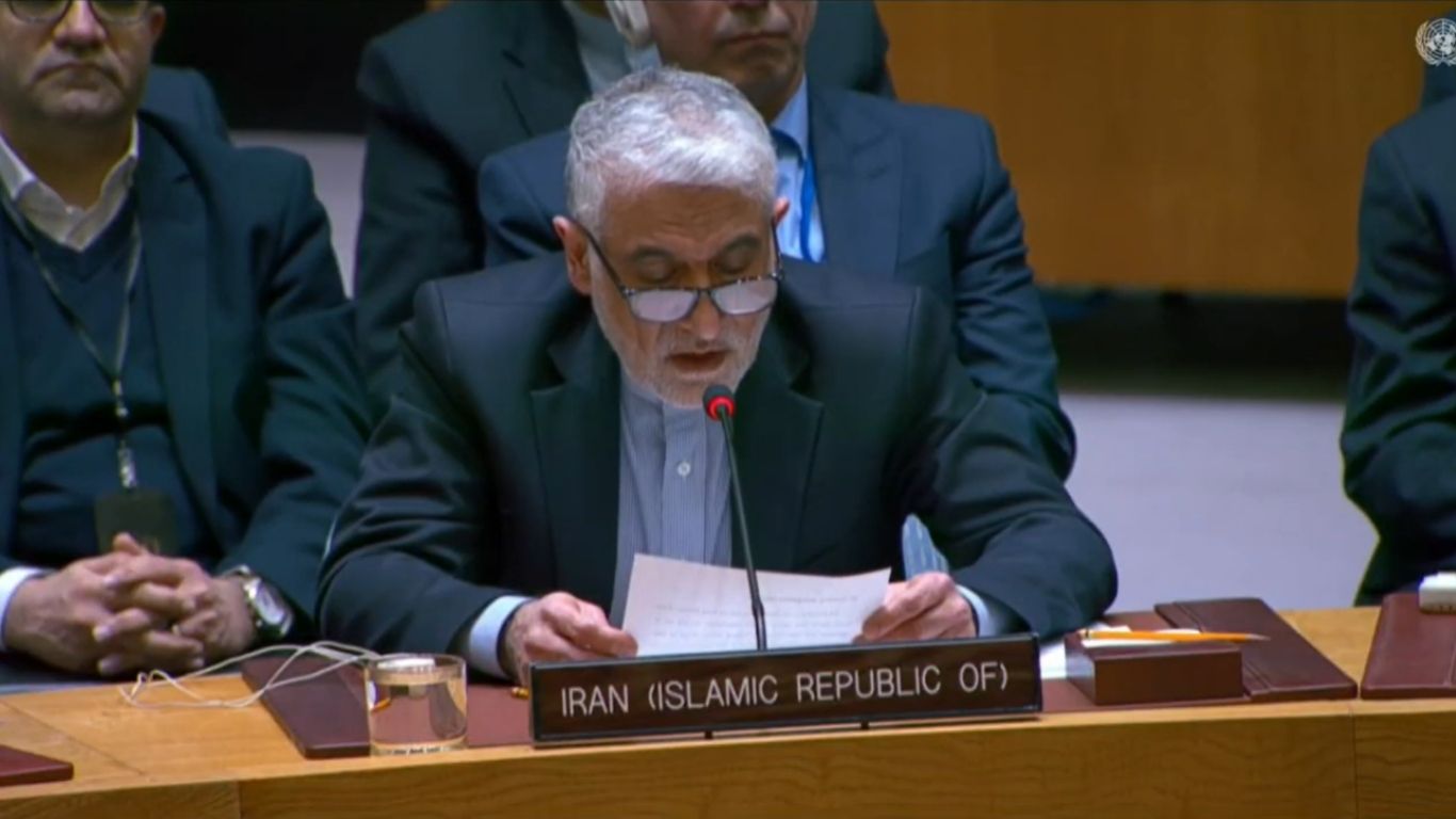 Irán acusa crímenes de guerra ante la ONU