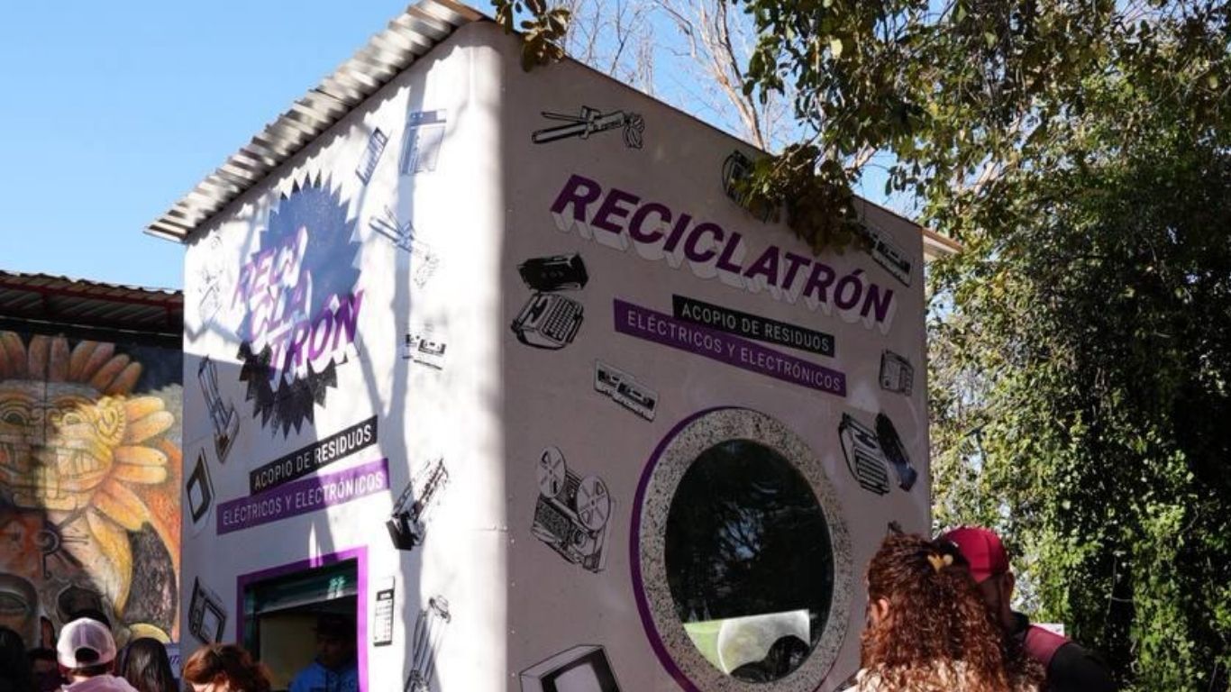 Abren nueva estación de reciclaje electrónico en CDMX