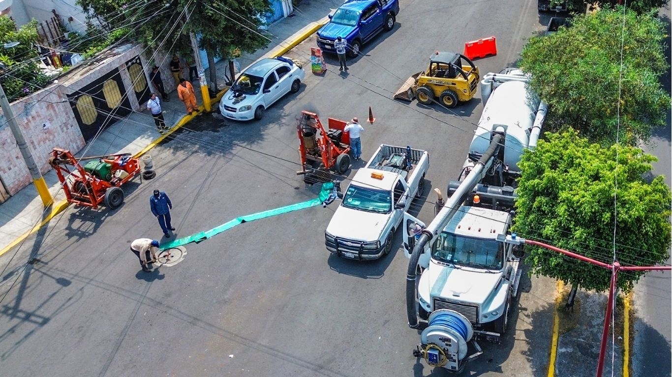 Edomex refuerza desazolve antes de temporada de lluvias