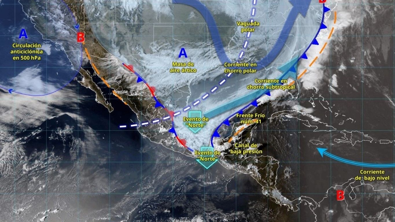 Lluvias intensas y frío polar afectarán al país