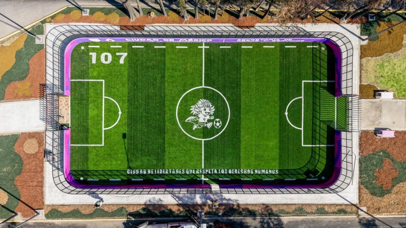 Nuevas canchas en Iztapalapa rumbo al Mundial