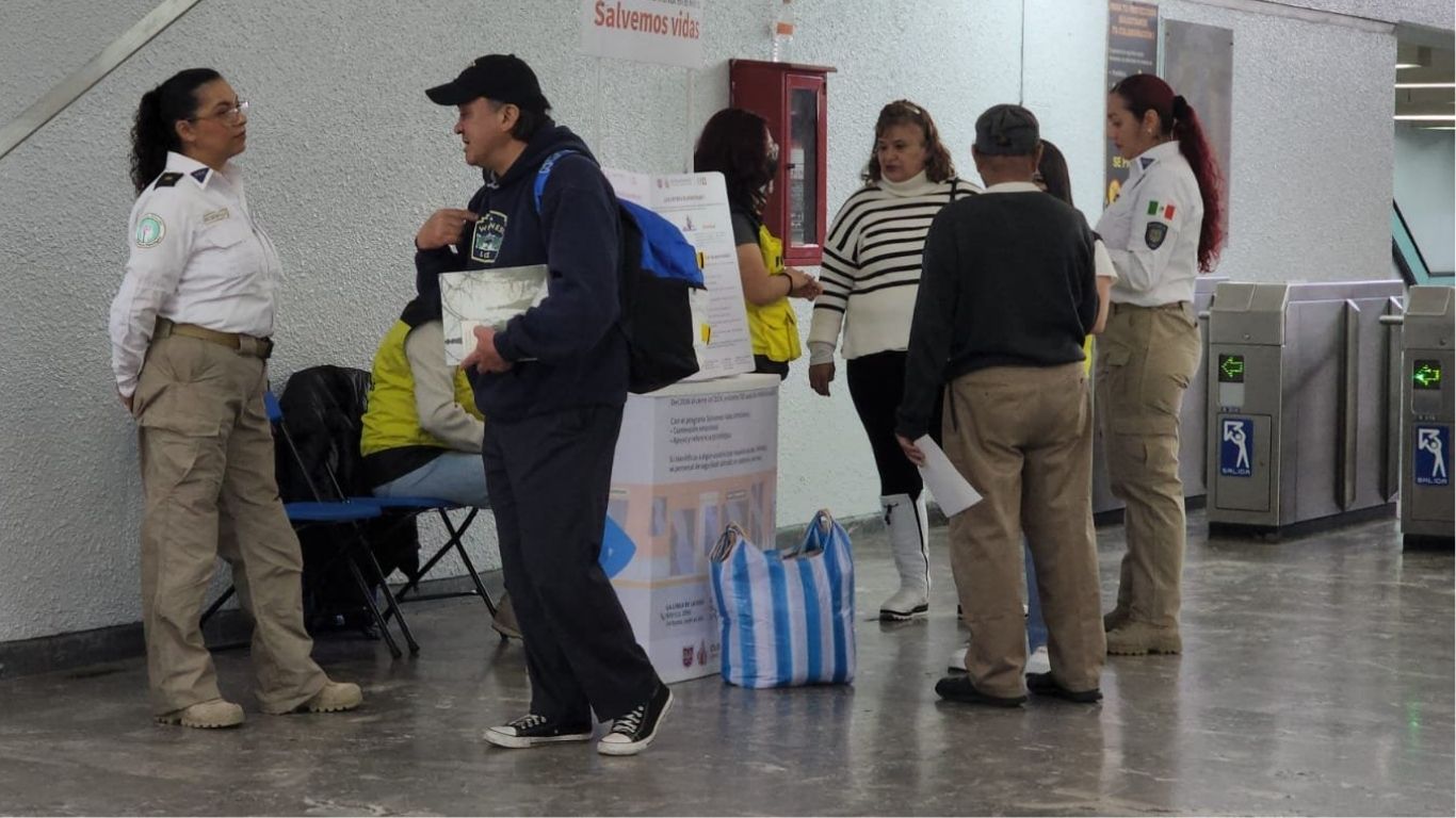 Atención psicológica gratuita en el Metro Juárez