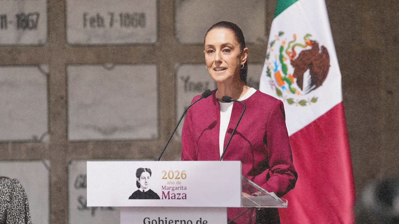 Sheinbaum reivindica a mujeres heroínas en la historia