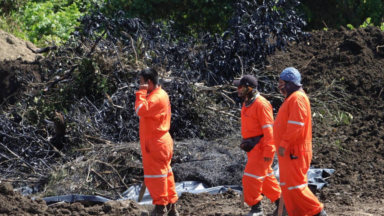 Más de 430 toneladas de contaminantes retiradas tras derrame