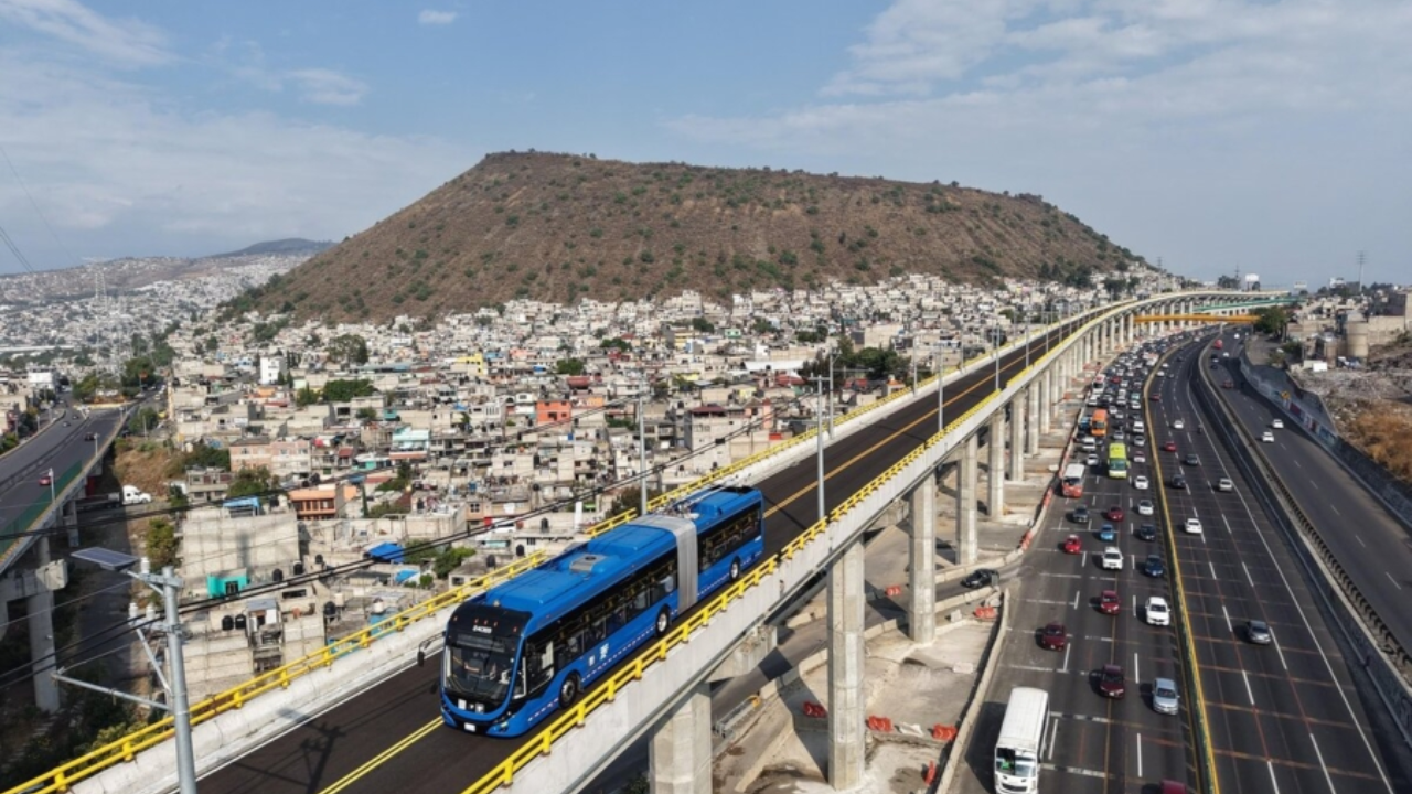 Habrá cierres nocturnos en la México-Puebla por obras en trolebús 