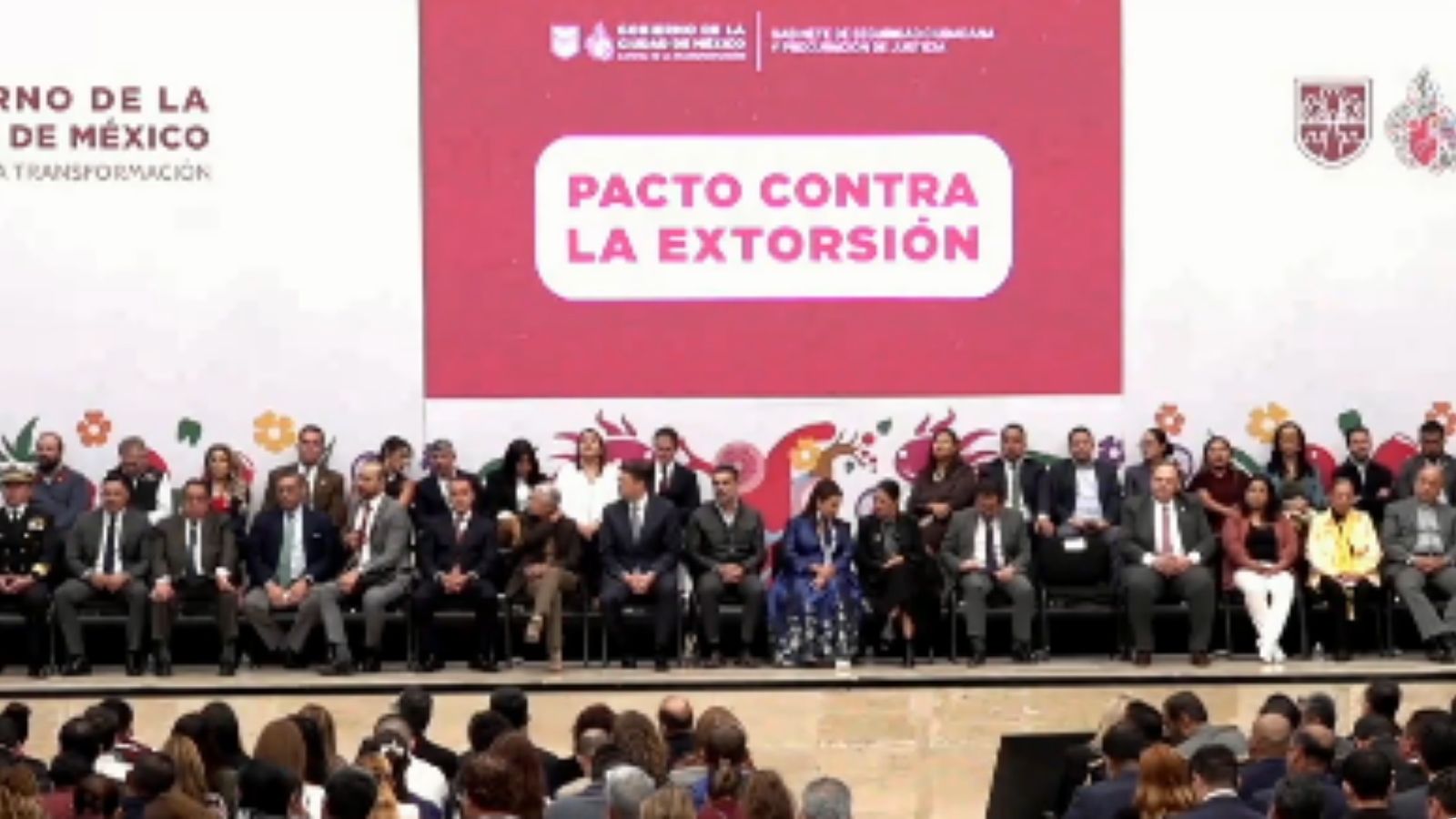 Brugada lanza estrategia contra la extorsión en CDMX