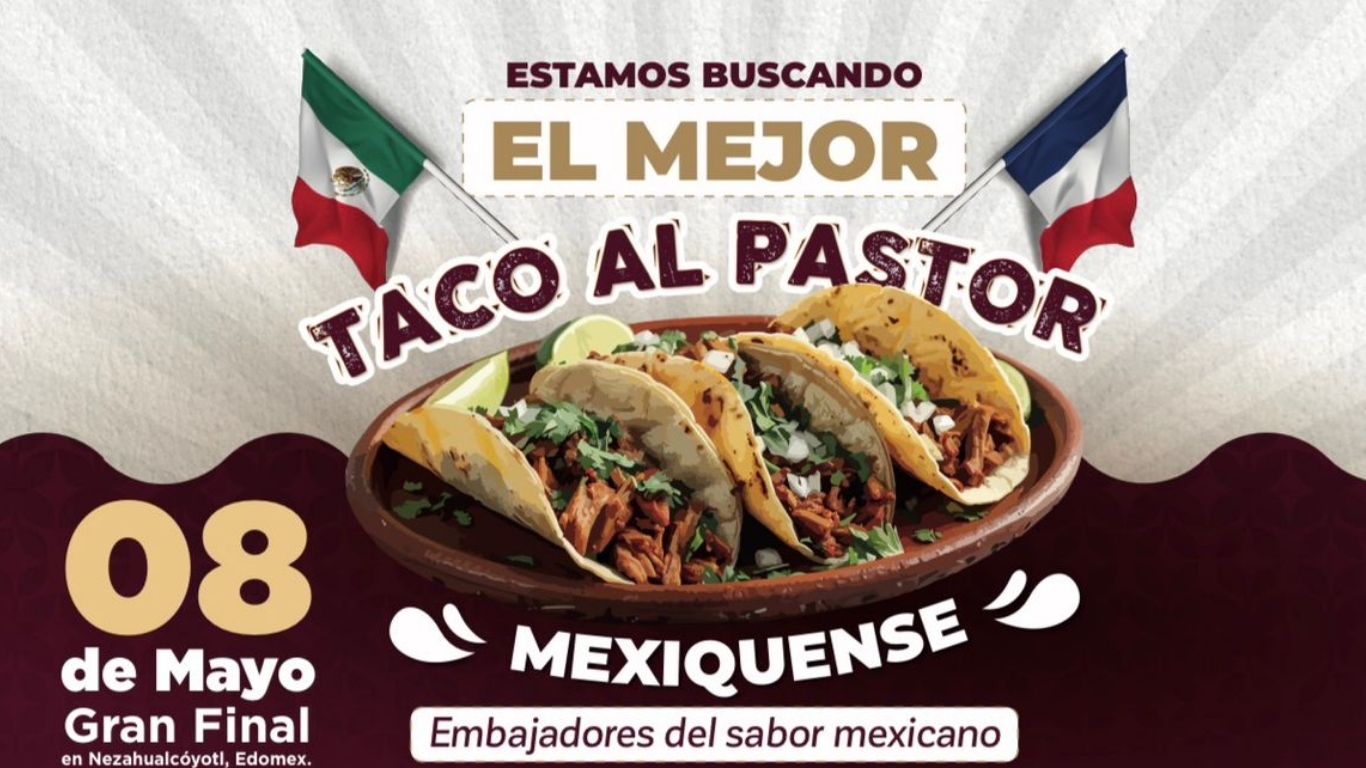 ¿Tu taco al pastor es el mejor? Podría llegar a París