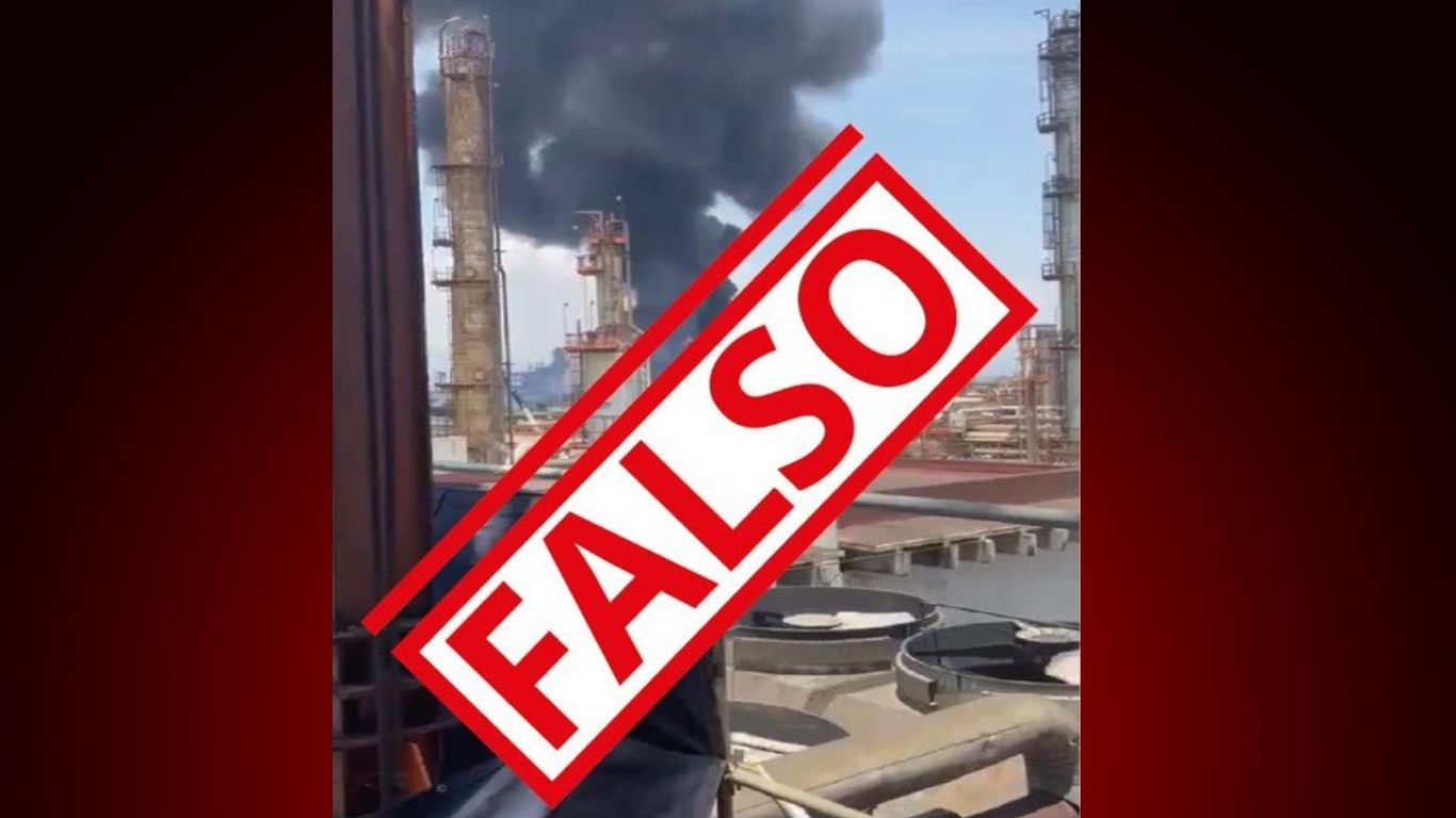 Pemex descarta incendio en refinería de Tula