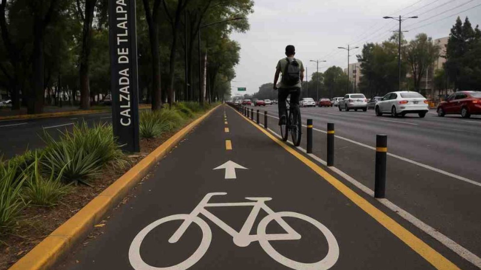 CDMX estrena ciclovía Gran Tenochtitlán en Tlalpan