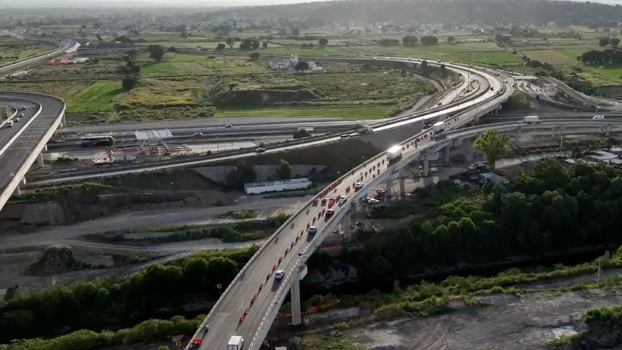 Anuncian cierre en vialidades por obras del Puente Mexiquense