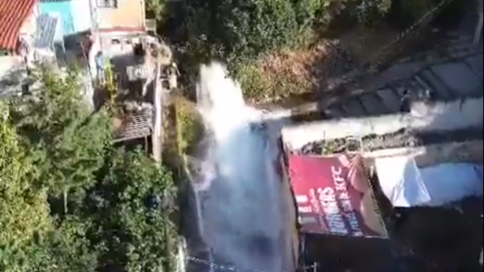 Falla en sistema hidráulico provocó inundación en Álvaro Obregón