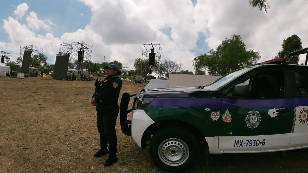 Despliegan operativo de seguridad por viacrucis en Iztapalapa