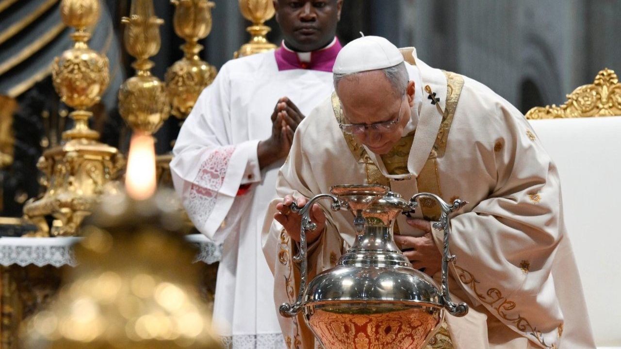 El papa León XIV inició los ritos de su primera Semana Santa como pontífice