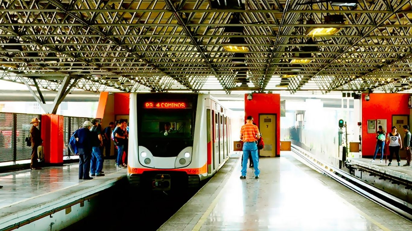 Línea 2 del Metro opera con servicio provisional por obras