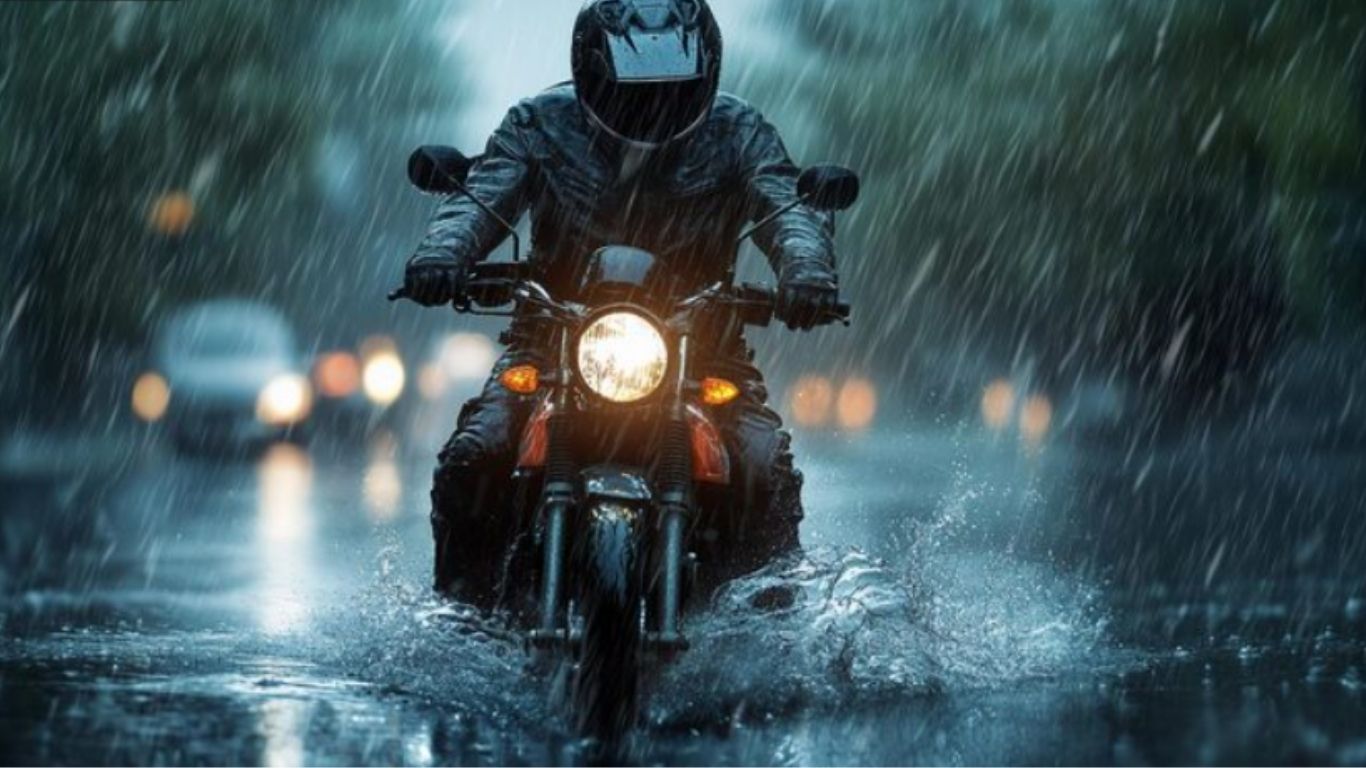 Más lluvia, más precaución al rodar