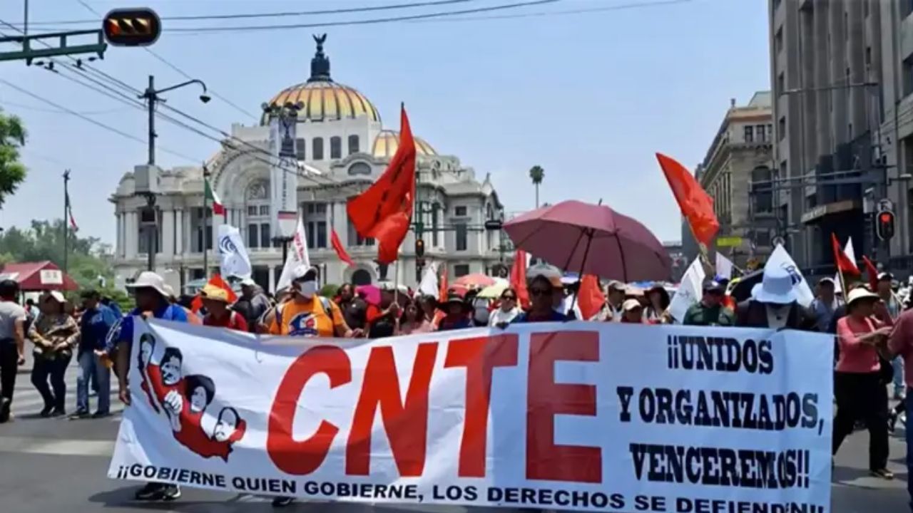 ¡Prepárese! Maestros de Oaxaca adelantan paro en CDMX