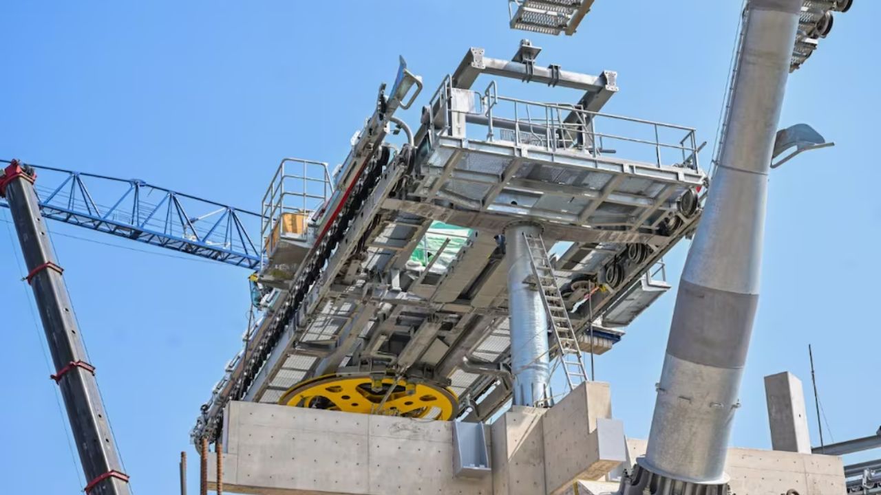Construcción de Línea III  de Mexicable entra en  recta final