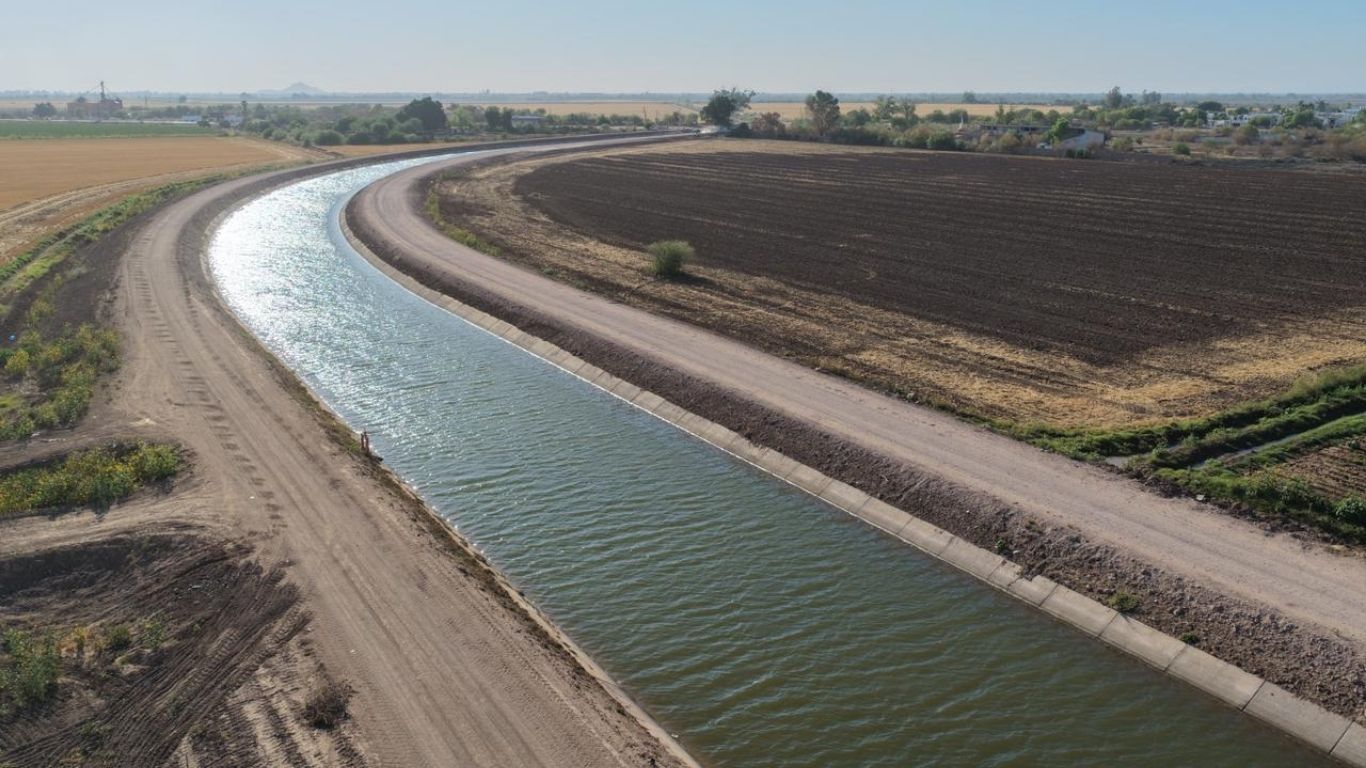 Conagua moderniza sistema de riego en Sonora