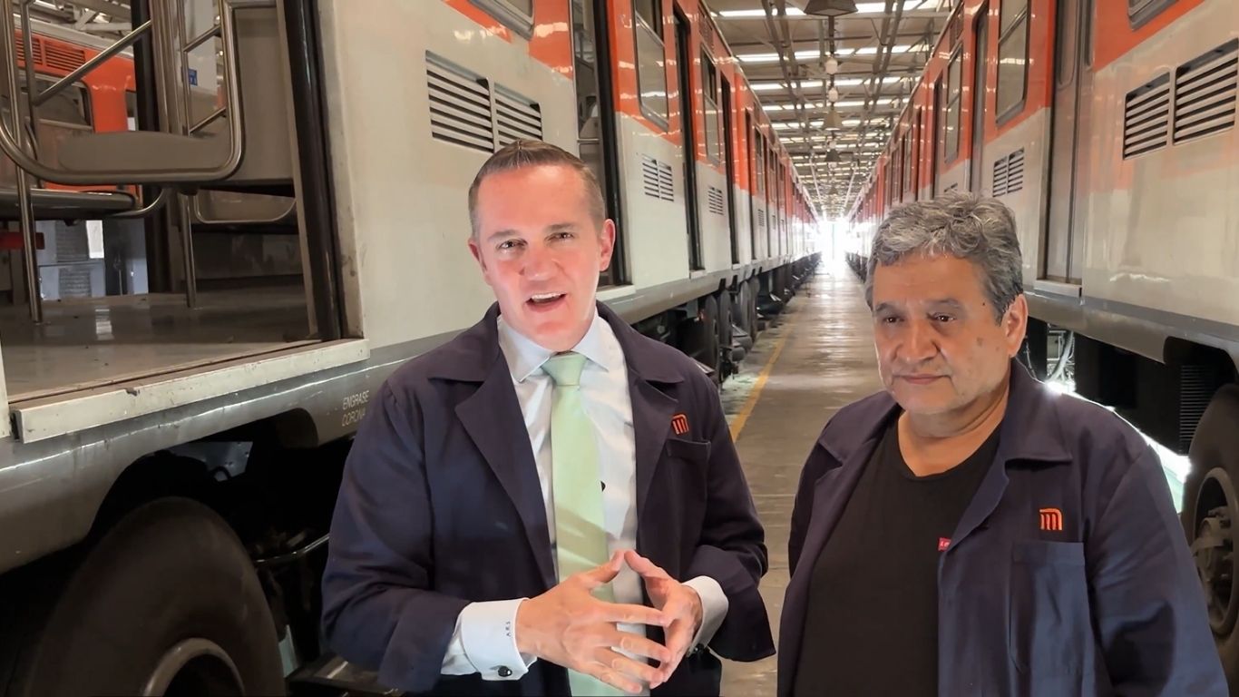 Metro da mantenimiento a trenes de Línea 2