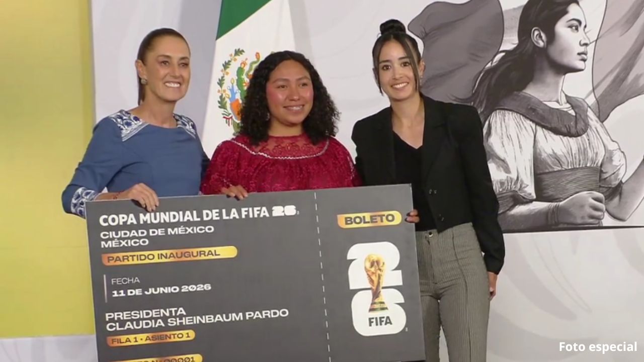 Anuncian ganadoras de boletos para el Mundial 2026