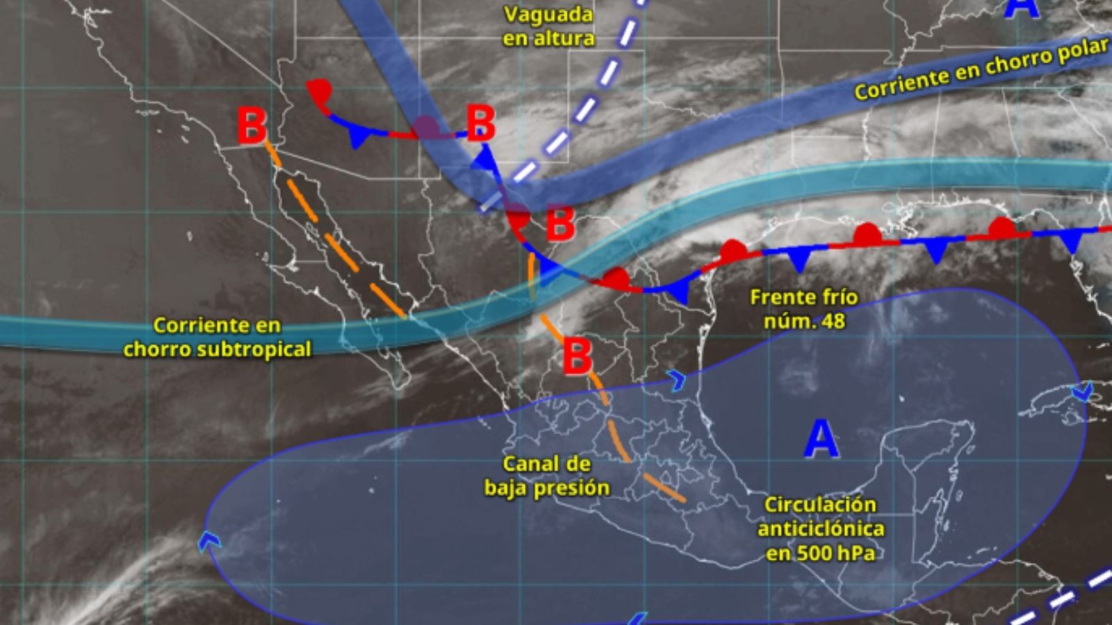 ¡Adiós al calor extremo! Llega el frente frio 48