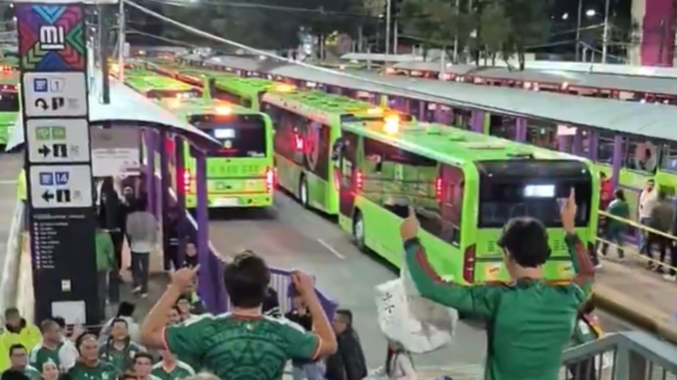 Regreso seguro del partido del Tri