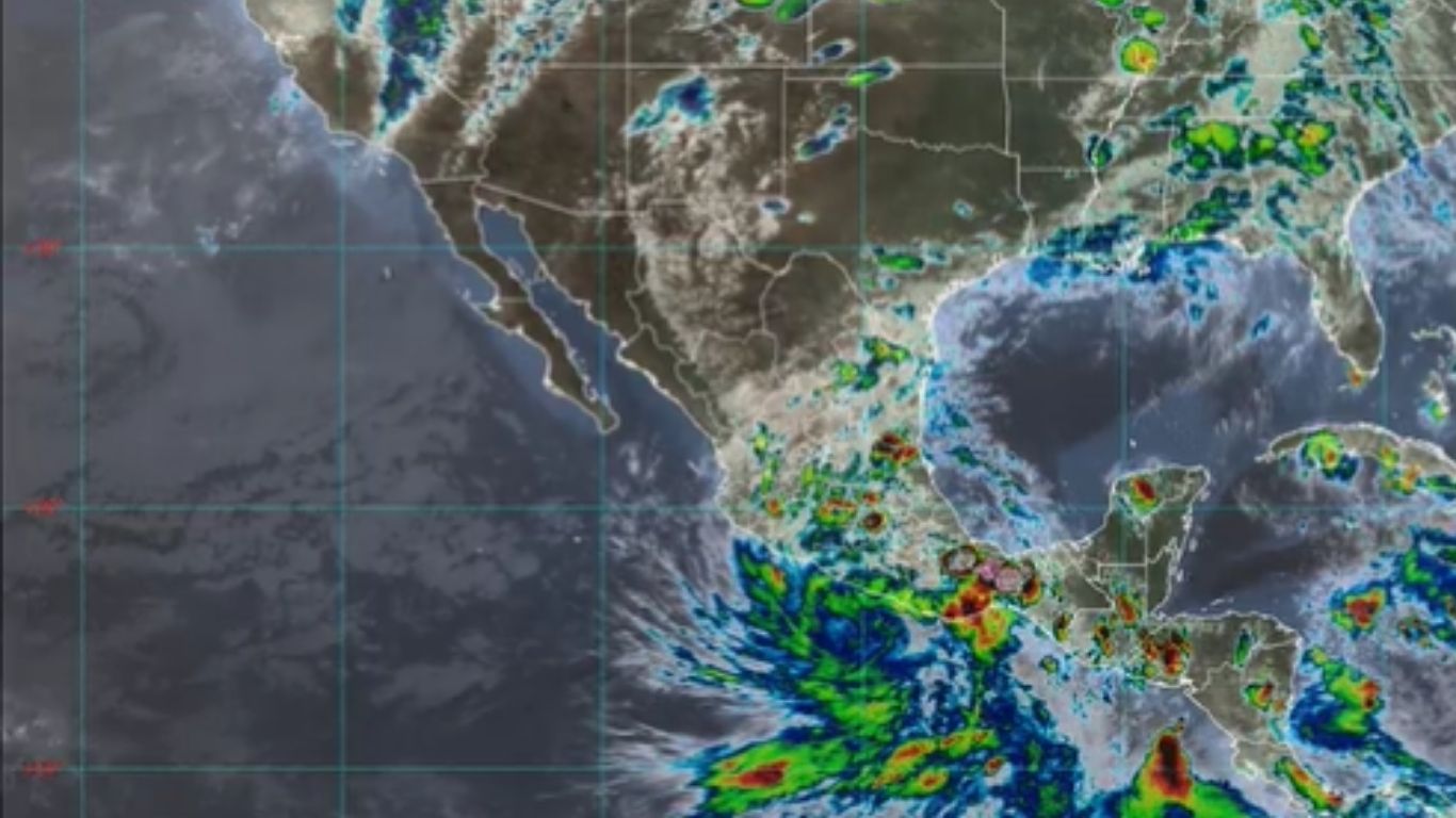 SMN alerta por lluvias, viento y oleaje elevado