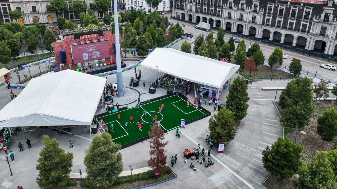 Edomex inaugura 14 Destinos Futboleros