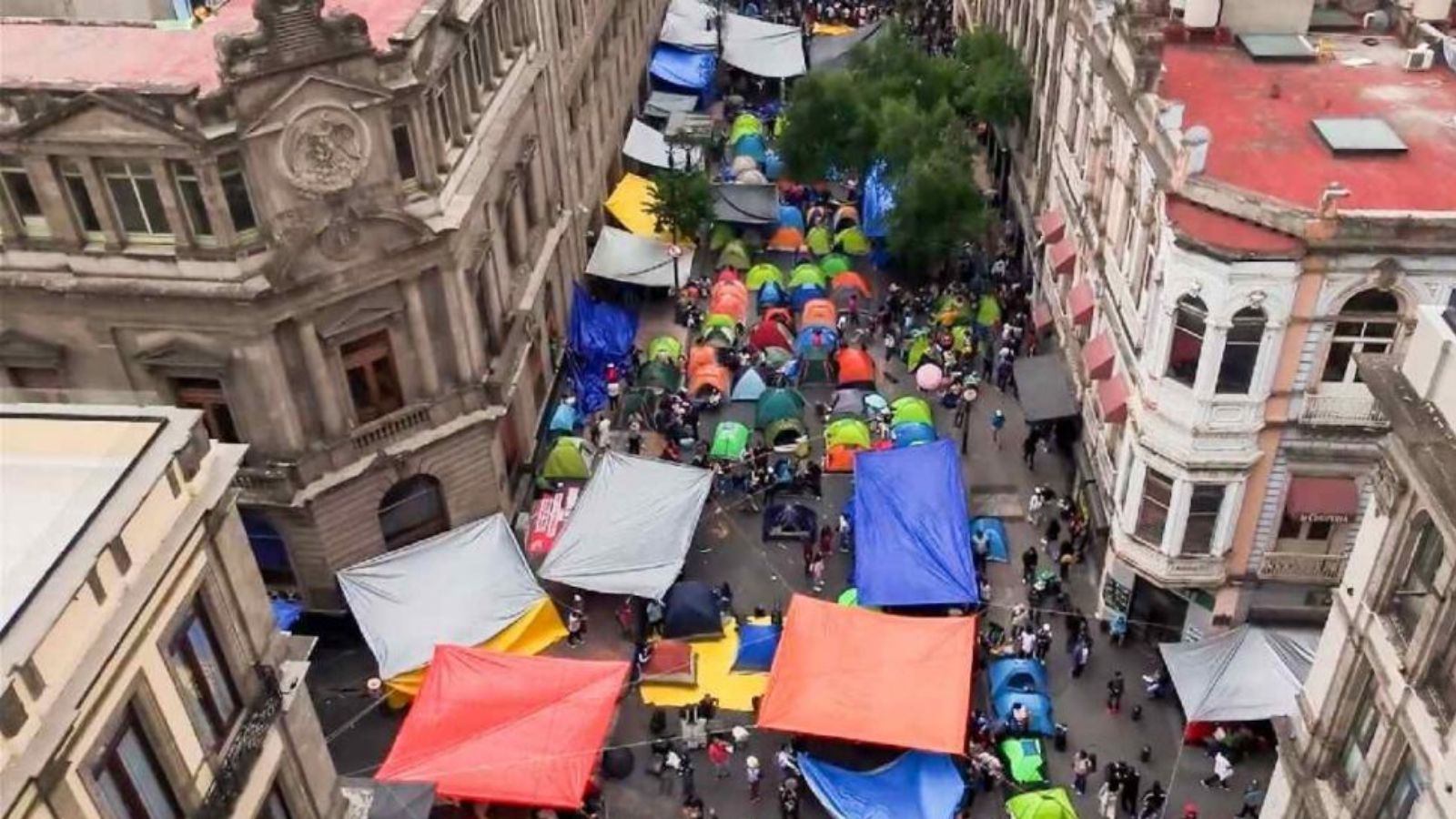 Protestas de la CNTE dejan pérdidas superiores a 405 mdp en CDMX