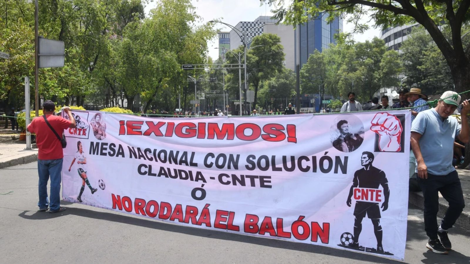 Rechaza Sheinbaum reunirse con la CNTE, no va a cambiar nada dice