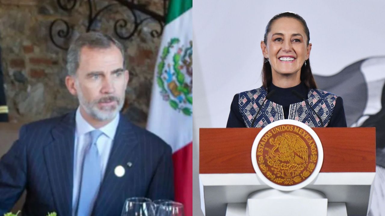 El 25 de junio Sheinbaum se reunirá con Felipe VI