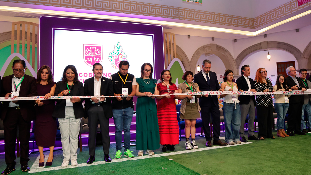 Inaugura Clara Brugada Centro Internacional de Medios para el Mundial y anuncia operativos de seguridad y movilidad para el arranque de la justa deportiva