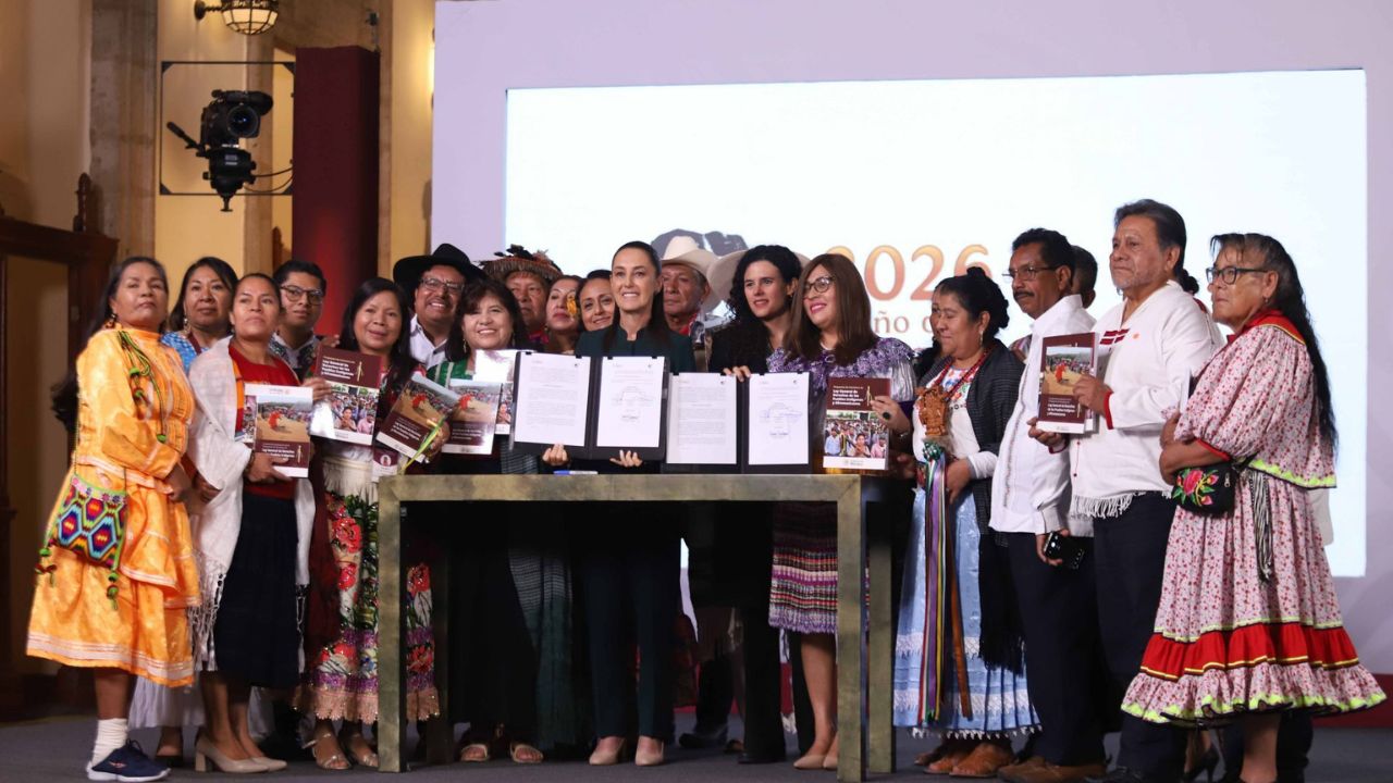 Sheinbaum impulsa consulta para la Ley de los Pueblos Indígenas