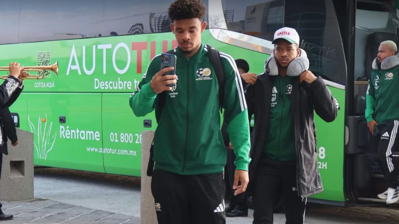 La selección de Sudáfrica llega a Pachuca   