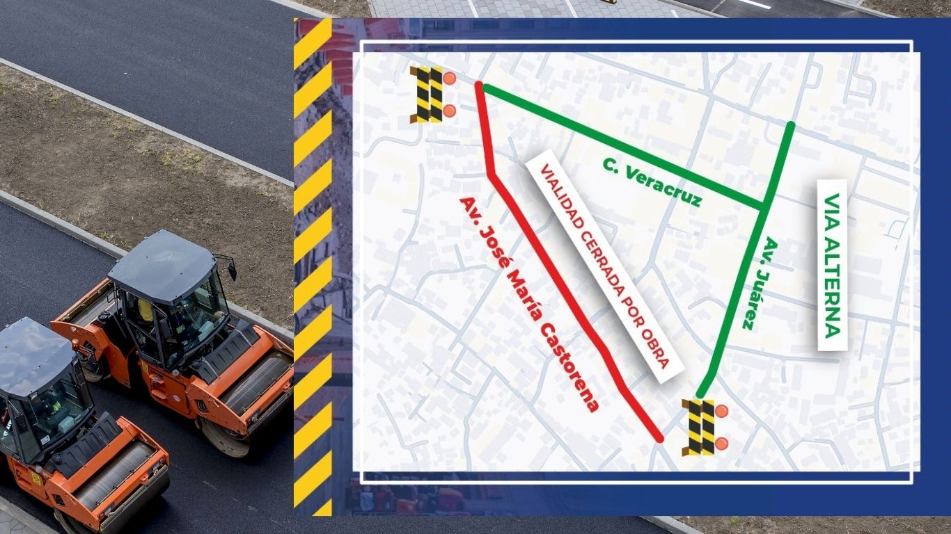 ¡Precaución! Cierres nocturnos en Cuajimalpa por obras