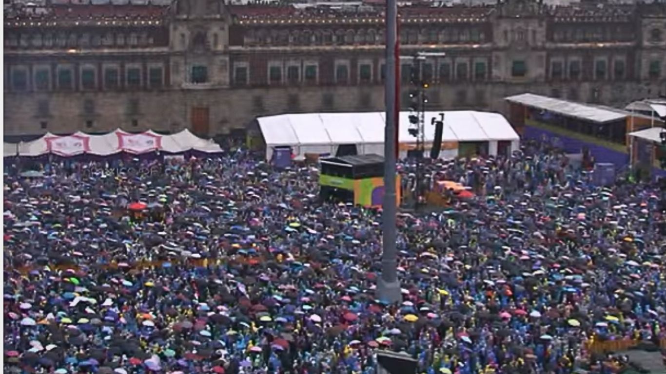 Fan Fest del Zócalo alcanza aforo máximo