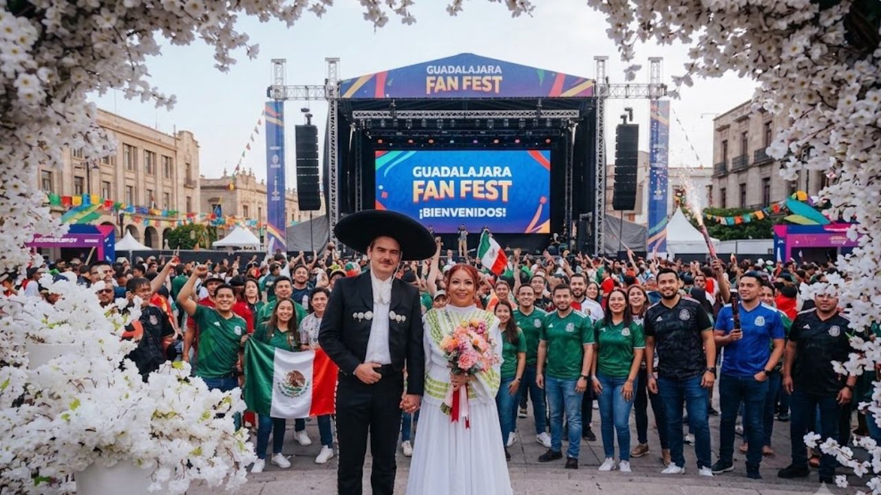 Guadalajara celebrará bodas en el Fan Fest
