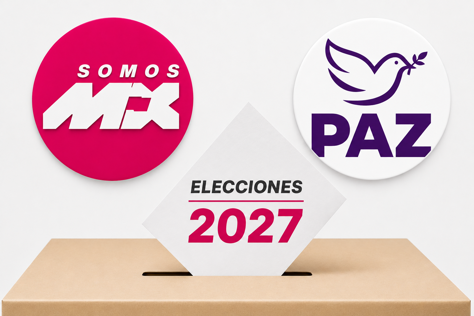 Nuevos partidos arrancan con dinero público y viejos políticos: así llegan Somos México y PAZ