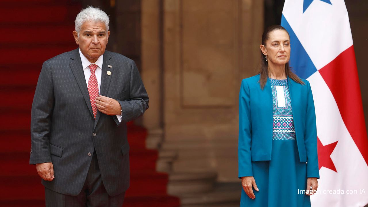 Sheinbaum respalda el Tratado del Canal de Panamá